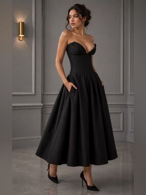 valentina asymmetric cutout one-shoulder midi dress House of CB | Dresses | Nwt House Of Cb Lime One Shoulder Sz Xs Clio Peppiatt Scallop Strapless occasion_shop Size:S(US 6) 44.25” length based on